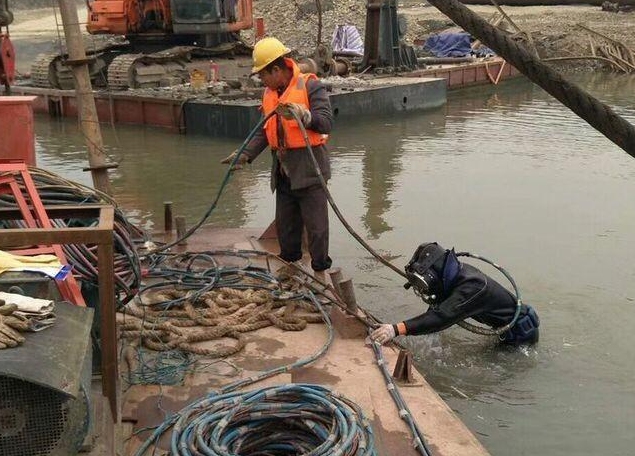 阜平潜水封堵打捞